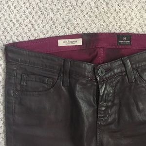 AG Legging Coated Jeans (Faux Leather)